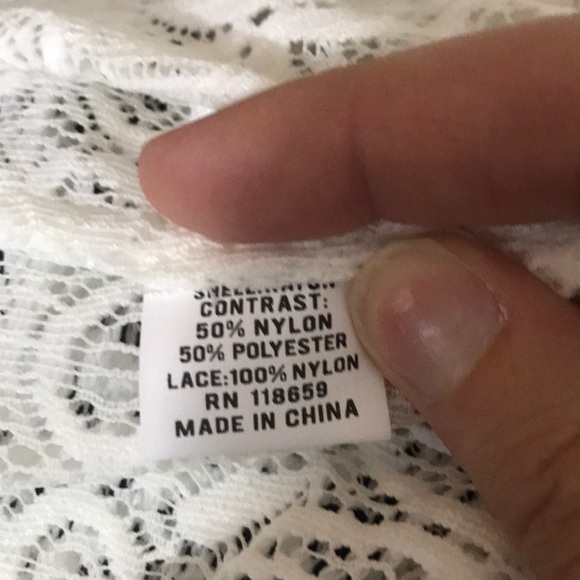 Anthropologie {Blue Tassel} Lace Blouse - Picture 6 of 8